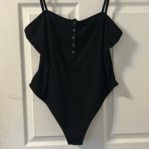 Snap Detail Bodysuit